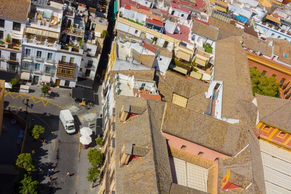 Aerial view of the city of Seville, Spain — Stock Photo, Image