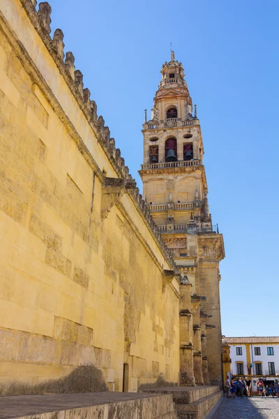 Bell tower of the famous Mosque of Cordoba, Spain — Stock Photo, Image