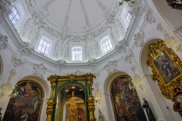 Details of Christian cathedral ceilings in the Mosque of Cordoba — Stock Photo, Image