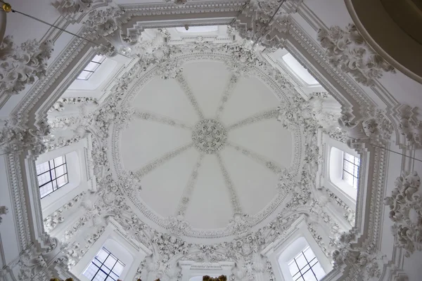 Details voor christelijke kathedraal plafonds in de moskee van Cordoba — Stockfoto