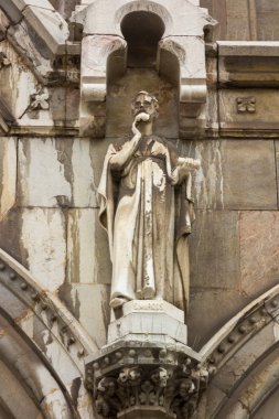 Bir kilise dini mimari detaylar