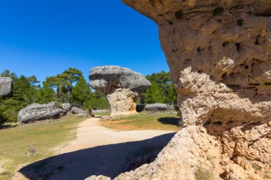 Cuena, İspanya'nın büyülü kentin kaprisli formlarla kayalar