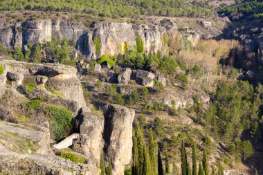dağlar ve vadiler bölgesinin Cuenca, İspanya