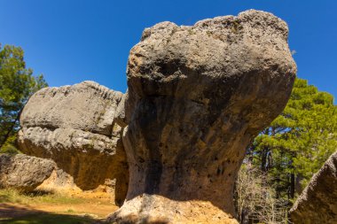Cuena, İspanya'nın büyülü kentin kaprisli formlarla kayalar