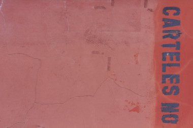 CARTELES HAYIR yazan duvar arkaplanı