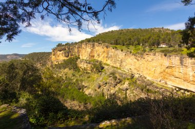 dağlar ve vadiler bölgesinin Cuenca, İspanya