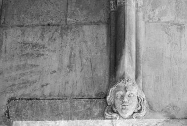 Bir kilise dini mimari detaylar