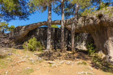 Cuena, İspanya'nın büyülü kentin kaprisli formlarla kayalar