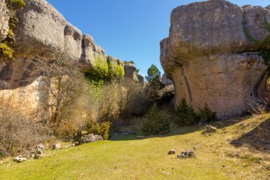 Cuena, İspanya'nın büyülü kentin kaprisli formlarla kayalar