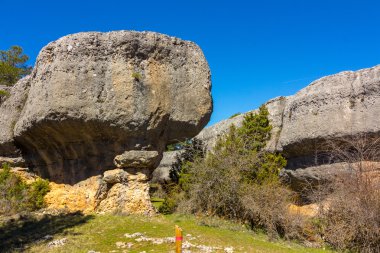 Cuena, İspanya'nın büyülü kentin kaprisli formlarla kayalar