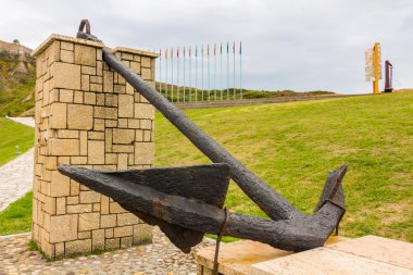 Ayrıntılar çapa eski gemi