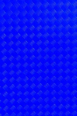 Metal plaka ile mavi arka plan