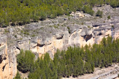 dağlar ve vadiler bölgesinin Cuenca, İspanya