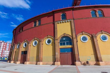 Leon, İspanya 'da boğa güreşi