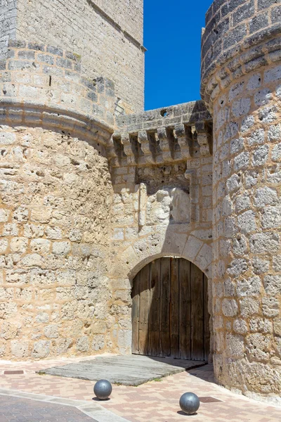 Portillo kasteel in Valladolid Spanje — Stockfoto