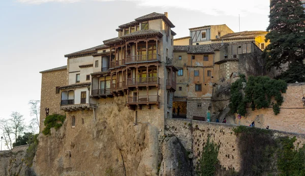 Maisons suspendues célèbres de Cuenca en Espagne — Photo