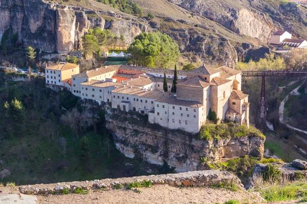 Stary odrestaurowany klasztor w Cuenca, Hiszpania — Zdjęcie stockowe