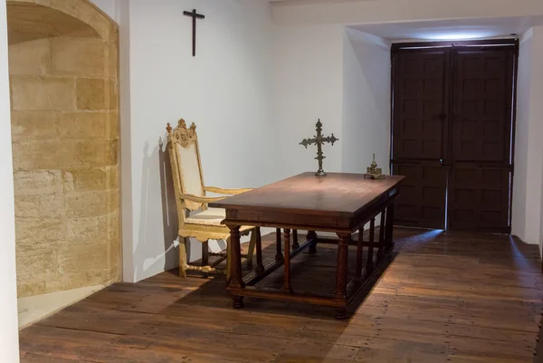 Interieur oud-katholieke kerk — Stockfoto