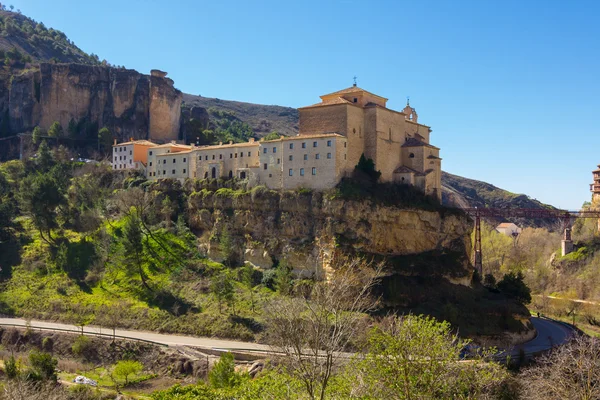 Oud gerestaureerd klooster van Cuenca, Spanje — Stockfoto
