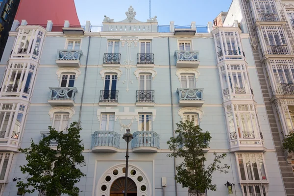 Edificio nella città di Valladolid, Spagna — Foto Stock