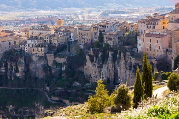 Veduta generale della città storica di Cuenca, Spagna — Foto Stock