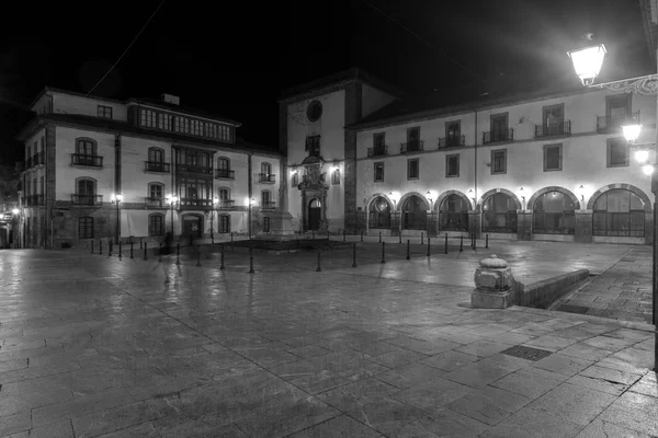 Night view of famous city of Vigo, Spain — Stock Photo, Image