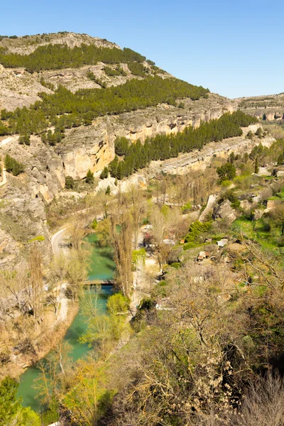 Montagnes et vallées de la région de Cuenca, Espagne — Photo