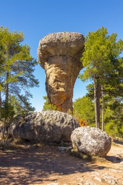 Cuena, İspanya'nın büyülü kentin kaprisli formlarla kayalar