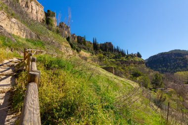 dağlar ve vadiler bölgesinin Cuenca, İspanya