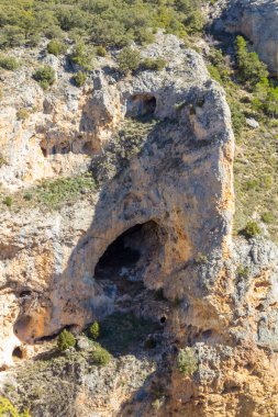Cuena, İspanya'nın büyülü kentin kaprisli formlarla kayalar