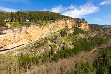 dağlar ve vadiler bölgesinin Cuenca, İspanya