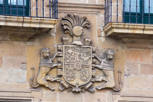 Blazon Coat of arms in stone — Stock Photo, Image
