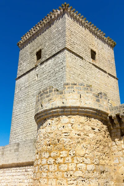 Castelo de Portillo em Valladolid Espanha — Fotografia de Stock