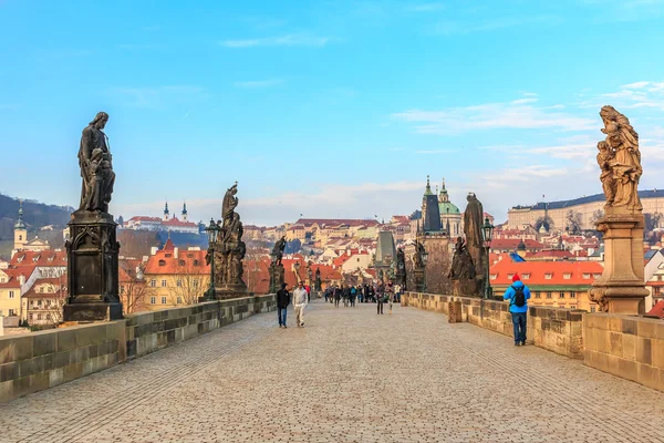 Prague Charles Bridge — Stock Photo, Image