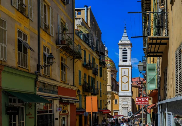 Famoso lugar Rossetti en Niza Francia —  Fotos de Stock