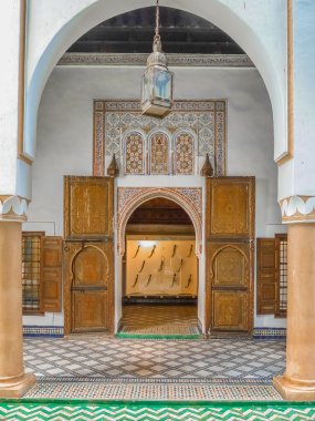Ancient Moroccan Doorway clipart