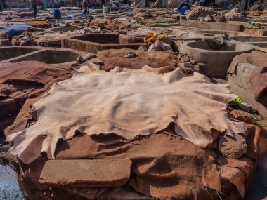 Tabakhane tankları ve Marakeş Fas gizler