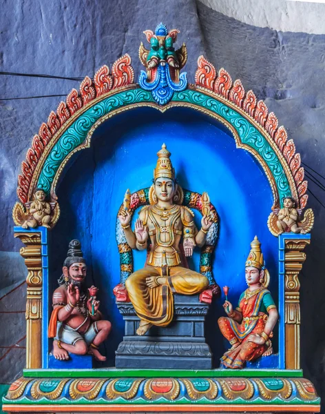 Altar hindú en el templo de Batu Cuevas — Foto de Stock