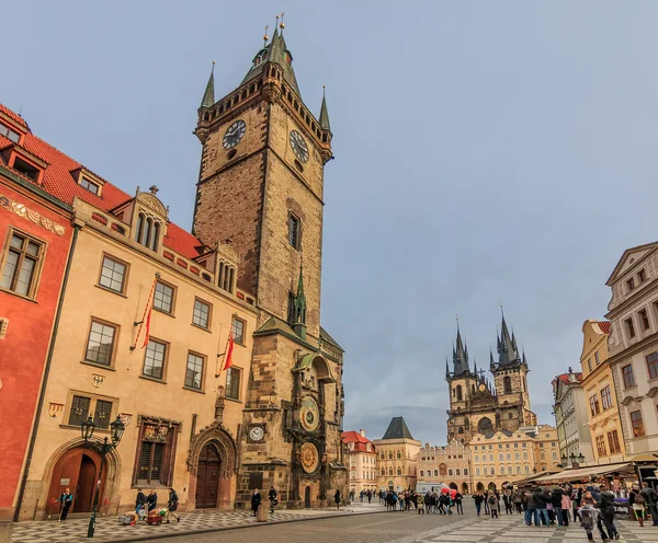 Praag Oude Stadsplein — Stockfoto