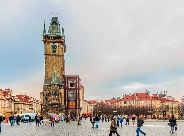 Torre de relógio prague — Fotografia de Stock