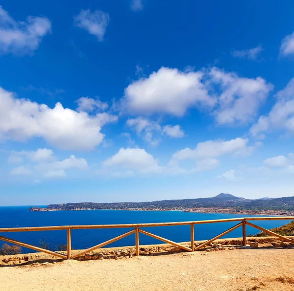 Alicante köyde Xabia Javea Akdeniz — Stok fotoğraf