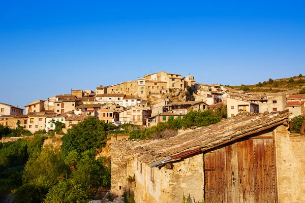 Teruel İspanya'Matarrana köyde Beceite — Stok fotoğraf