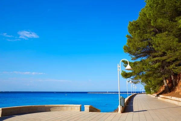 Denia marineta casiana strand von las rotas — Stockfoto