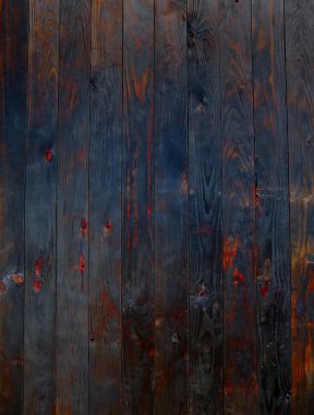 Ahşap tahta çit doku arka plan yandı