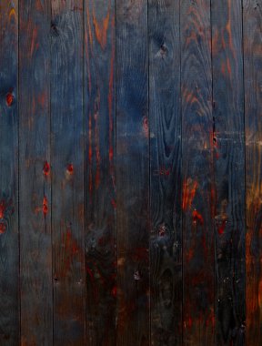 Ahşap tahta çit doku arka plan yandı