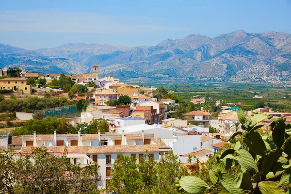 Benidoleig village in Alicante Spain — Stock Photo, Image