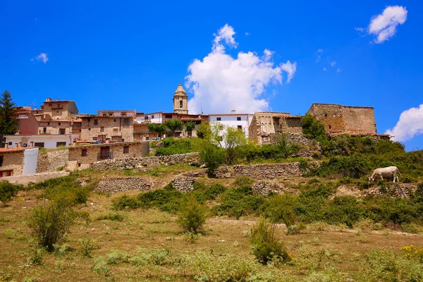 Villaggio El Boixar a Tinenca Benifassa di Spagna — Foto Stock