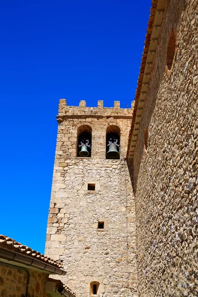 Sierra Albarracin Teruel kilisede Moscardon — Stok fotoğraf