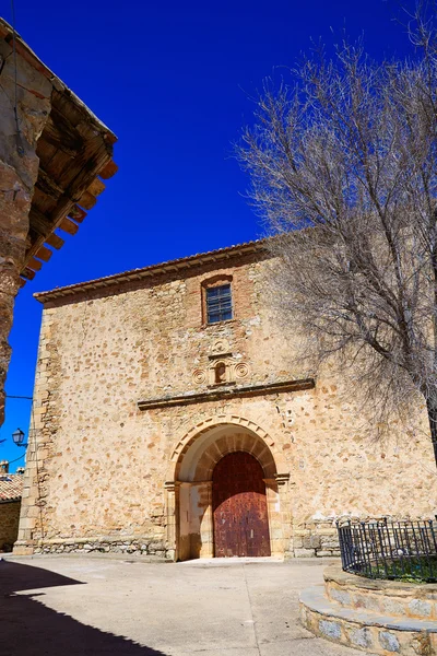 Moscardon εκκλησία στη Σιέρα Albarracin Teruel — Φωτογραφία Αρχείου