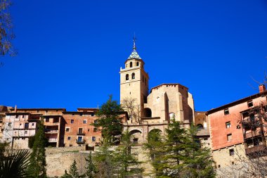 Albarracin Ortaçağ kenti Teruel İspanya